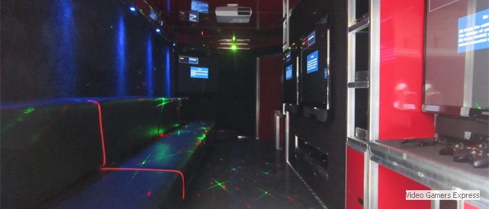 Stadium Seating, Laser Lights & room for a crowd!